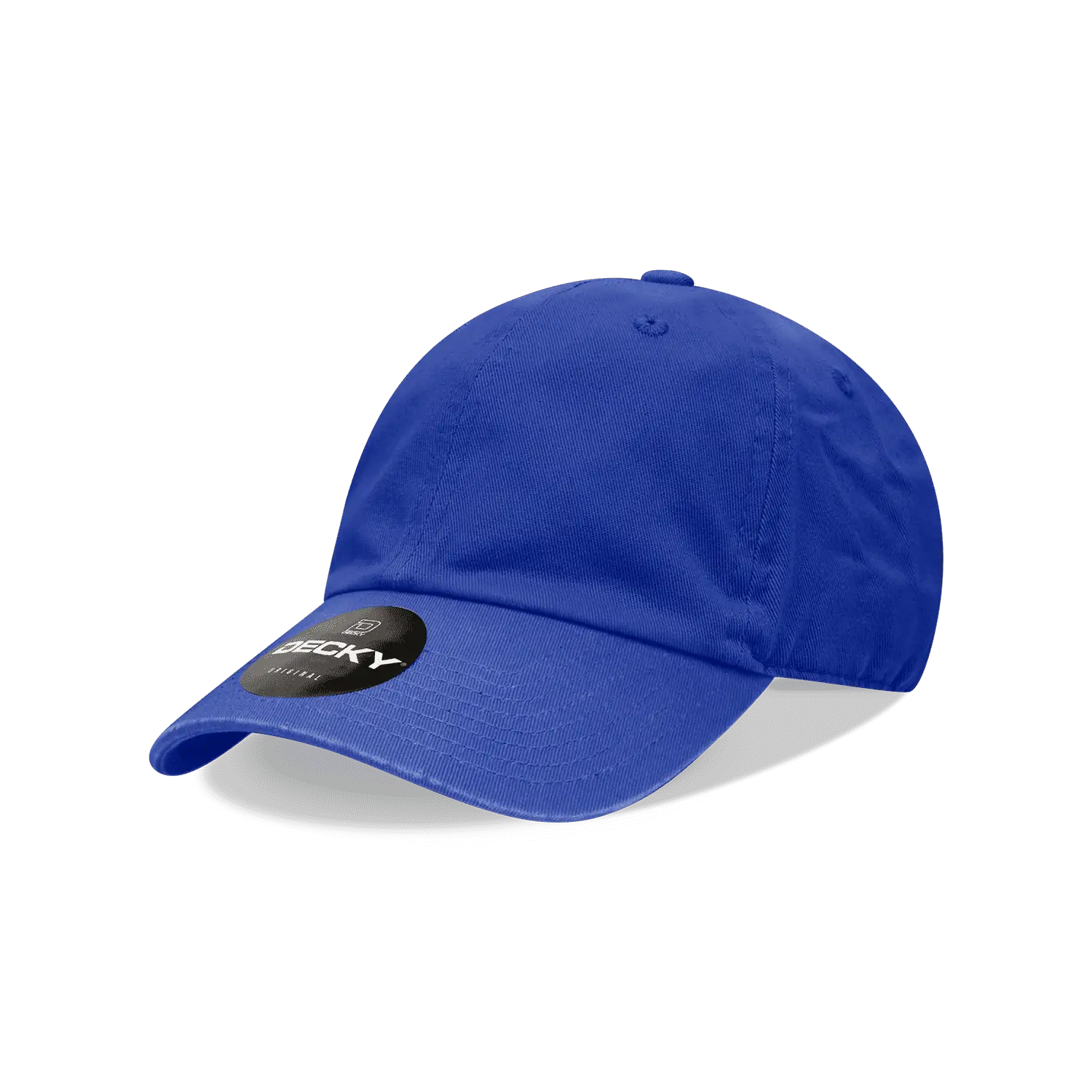 Decky 7005 Kids Relaxed Washed Cotton Cap - Royal - Royal / One Size Fits Most