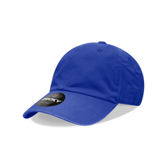 Decky 7005 Kids Relaxed Washed Cotton Cap - Royal - Royal / One Size Fits Most