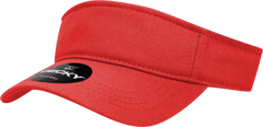 Decky 7007 Kid’s Visor - Red - Red / One Size Fits Most