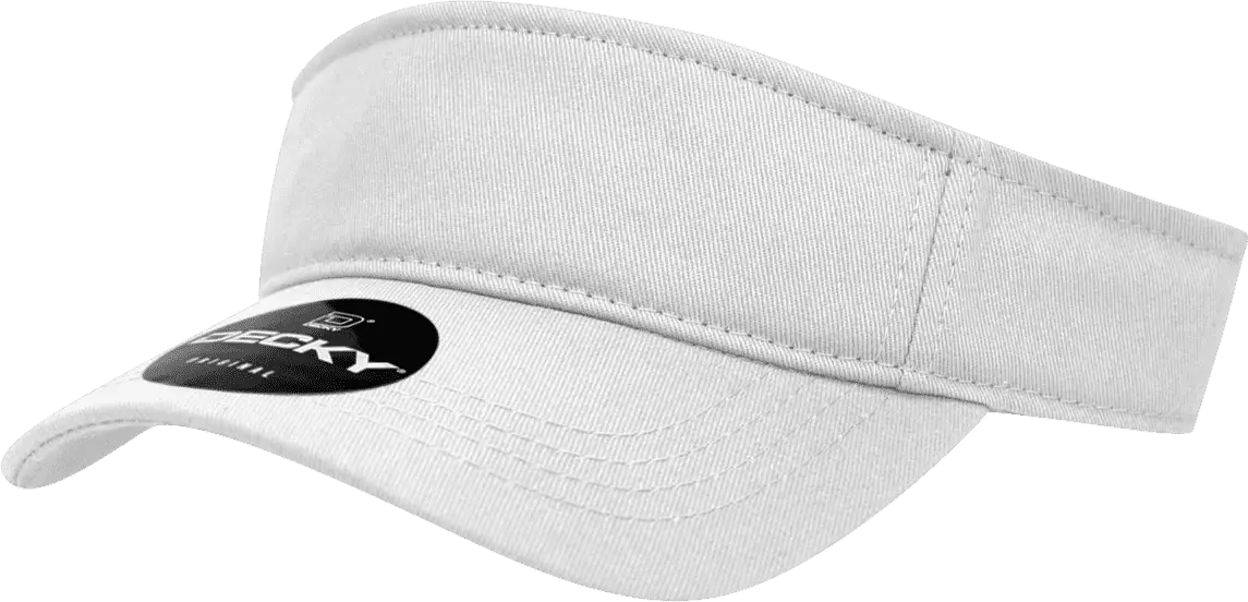 Decky 7007 Kid’s Visor - White - White / One Size Fits Most