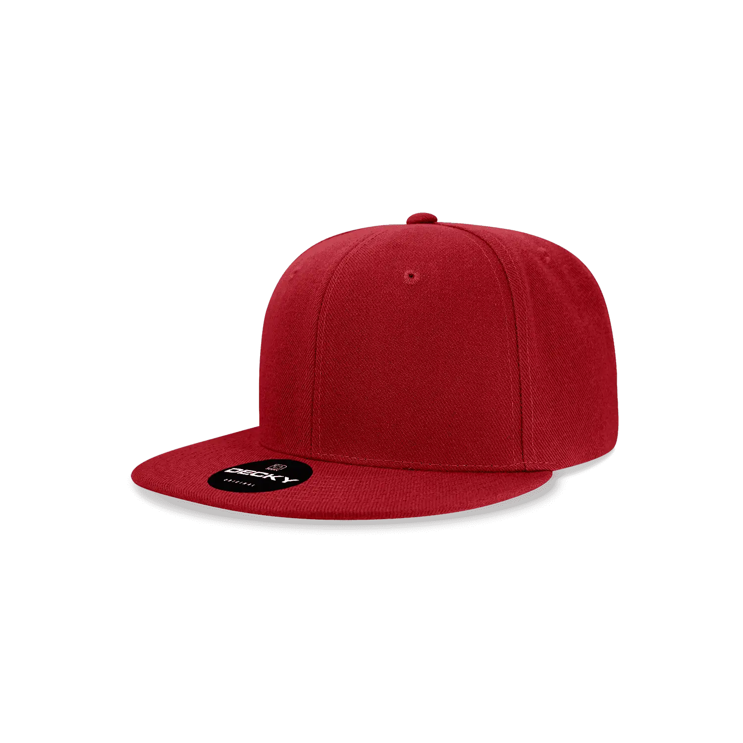 Decky 7011 Youth Snapback Cap - Cardinal - Cardinal / One Size Fits Most