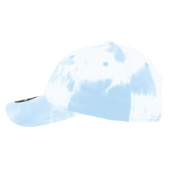Decky 7205 Tie Dye Relaxed Cotton Cap - Blue - Blue / One Size Fits Most