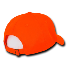 Decky 761 6 Panel Neon Cap - Orange - Orange / One Size Fits Most