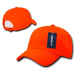 Decky 761 6 Panel Neon Cap - Orange - Orange / One Size Fits Most