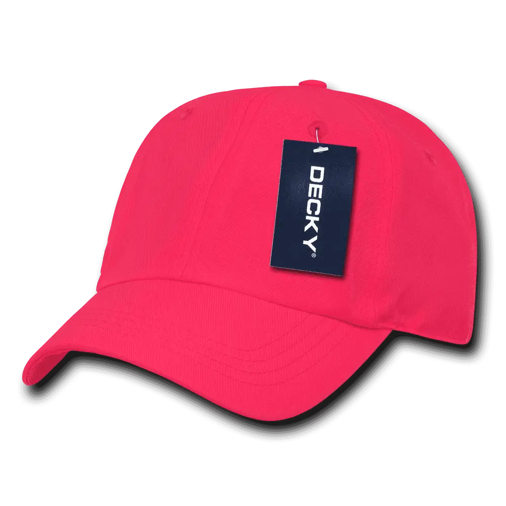 Decky 761 6 Panel Neon Cap - Pink - Pink / One Size Fits Most