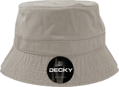 Decky 961 Polo Bucket Hat Gray Gray / S/M