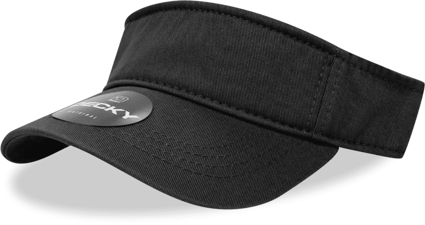 Decky 962 Polo Visor - Black - Black / One Size Fits Most