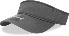 Decky 962 Polo Visor - Charcoal - Dark Gray / One Size Fits Most