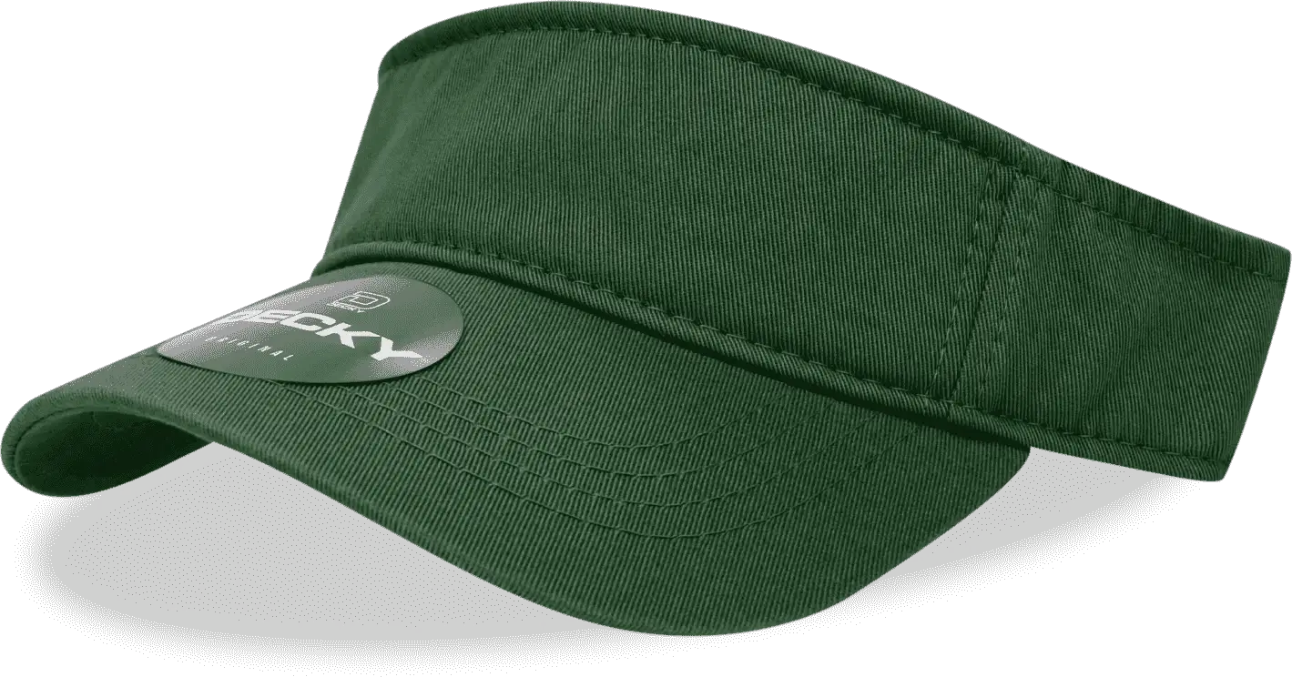 Decky 962 Polo Visor - Forest - Forest / One Size Fits Most