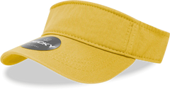 Decky 962 Polo Visor - Mustard - Gold / One Size Fits Most