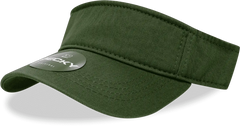 Decky 962 Polo Visor Olive Olive / One Size Fits Most