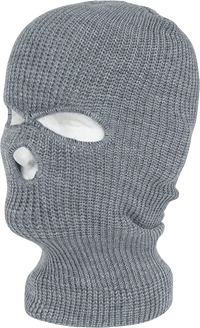 Decky 970 Face Mask 3 Holes Beanie - Heather Gray - Gray / One Size Fits Most