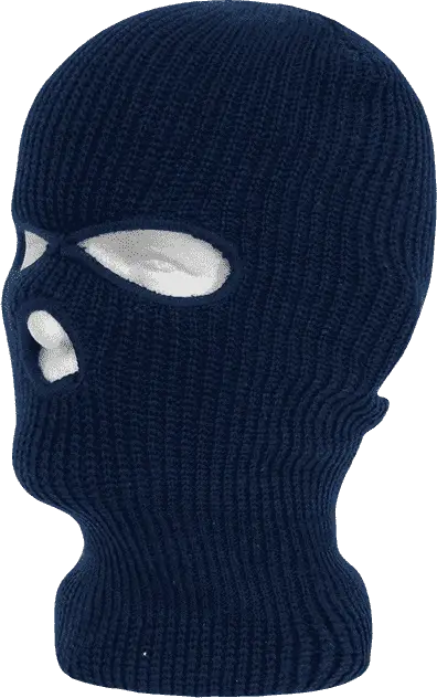Decky 970 Face Mask 3 Holes Beanie - Navy - Navy / One Size Fits Most