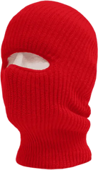 Decky 971 Face Mask 1 Hole Beanie - Red - Red / One Size Fits Most
