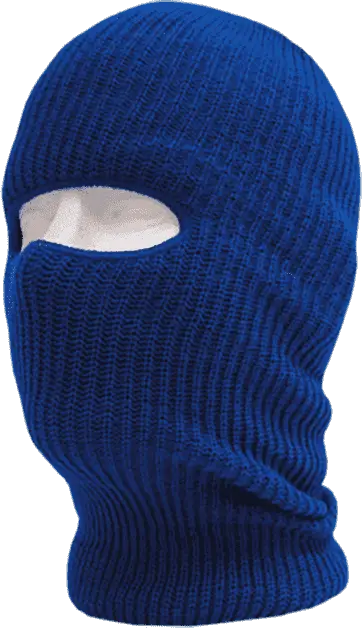 Decky 971 Face Mask 1 Hole Beanie - Royal - Royal / One Size Fits Most