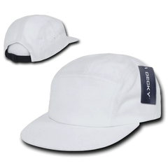 Decky 985 5 Panel Racer Cap - White - White / One Size Fits Most