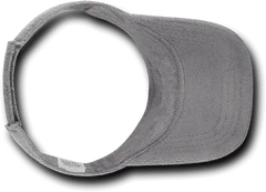 Decky 996 Terry Visor - Gray - Gray / One Size Fits Most