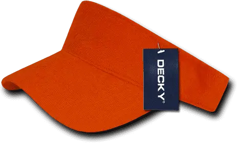 Decky 996 Terry Visor - Light Orange - Orange / One Size Fits Most