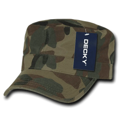 Decky GRM Washed GI Cap - Woodland Camo - Woodland Camo / One Size Fits Most