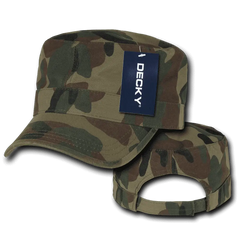 Decky GRM Washed GI Cap - Woodland Camo - Woodland Camo / One Size Fits Most
