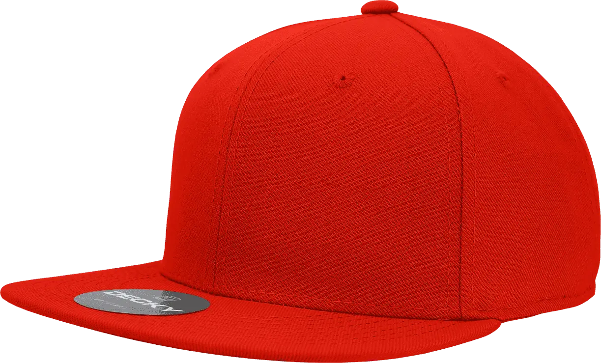 Decky RP1 Retro Fitted Cap - Red - Red / 6.875