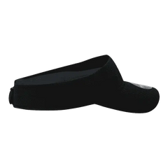 DeckyGolf 6204 Dimple Patterned Sun Visor - Black - Black / One Size Fits Most