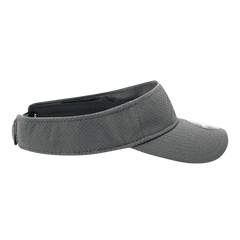 DeckyGolf 6204 Dimple Patterned Sun Visor - Charcoal - Dark Gray / One Size Fits Most