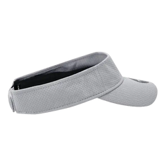 DeckyGolf 6204 Dimple Patterned Sun Visor - Gray - Gray / One Size Fits Most