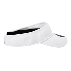 DeckyGolf 6204 Dimple Patterned Sun Visor - White - White / One Size Fits Most