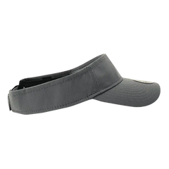 DeckyGolf 7104 Grid H2O Sun Visor - Charcoal - Dark Gray / One Size Fits Most