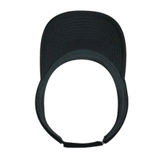 DeckyGolf 8104 Screen Fabric Sun Visor - Black - Black / One Size Fits Most