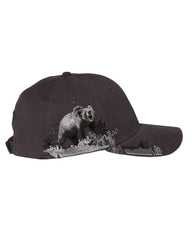 DRI DUCK 3319 Grizzly Bear Cap - Dark Gray / One Size Fits Most