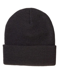 DRI DUCK 3523S Coleman Cuffed Beanie - 3523 - Black - Black / One Size Fits Most
