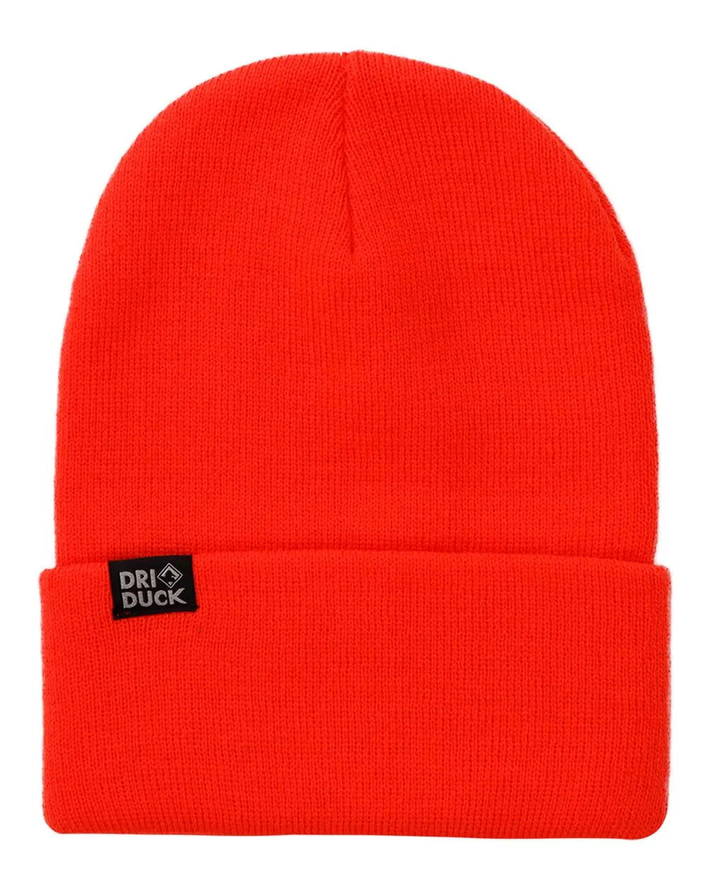 DRI DUCK 3523S Coleman Cuffed Beanie - 3523 - Blaze Orange - Blaze Orange / One Size Fits Most