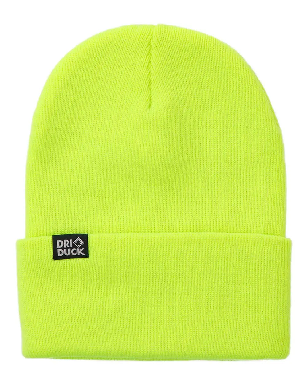 DRI DUCK 3523S Coleman Cuffed Beanie - 3523 - Neon Yellow - Neon Yellow / One Size Fits Most