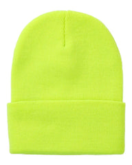 DRI DUCK 3523S Coleman Cuffed Beanie - 3523 - Neon Yellow - Neon Yellow / One Size Fits Most