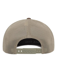 Flexfit 110M 110® Mesh-Back Cap - Coyote Brown Khaki - Brown Khaki / One Size Fits Most