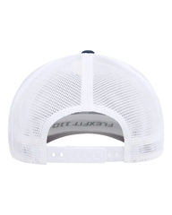 Flexfit 110M 110® Mesh-Back Cap - Navy White - Navy White / One Size Fits Most