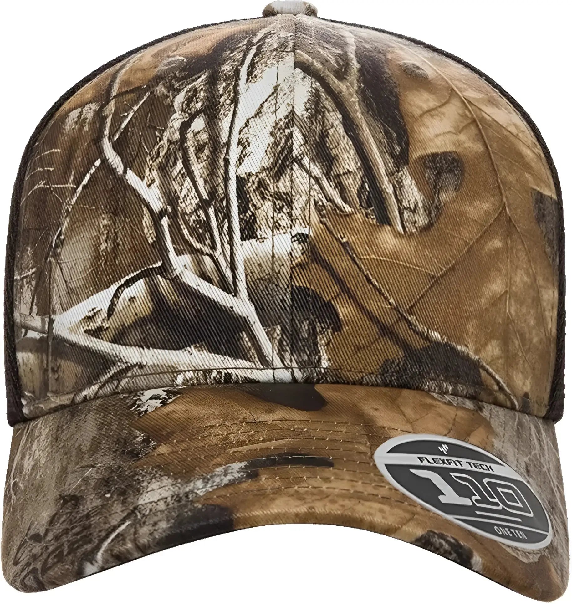Flexfit 110M 110® Mesh-Back Cap - Realtree Edge Brown - Real Tree Brown / One Size Fits Most