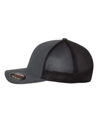 Flexfit 5511UP Unipanel™ Trucker Cap - Melange Dark Grey Black