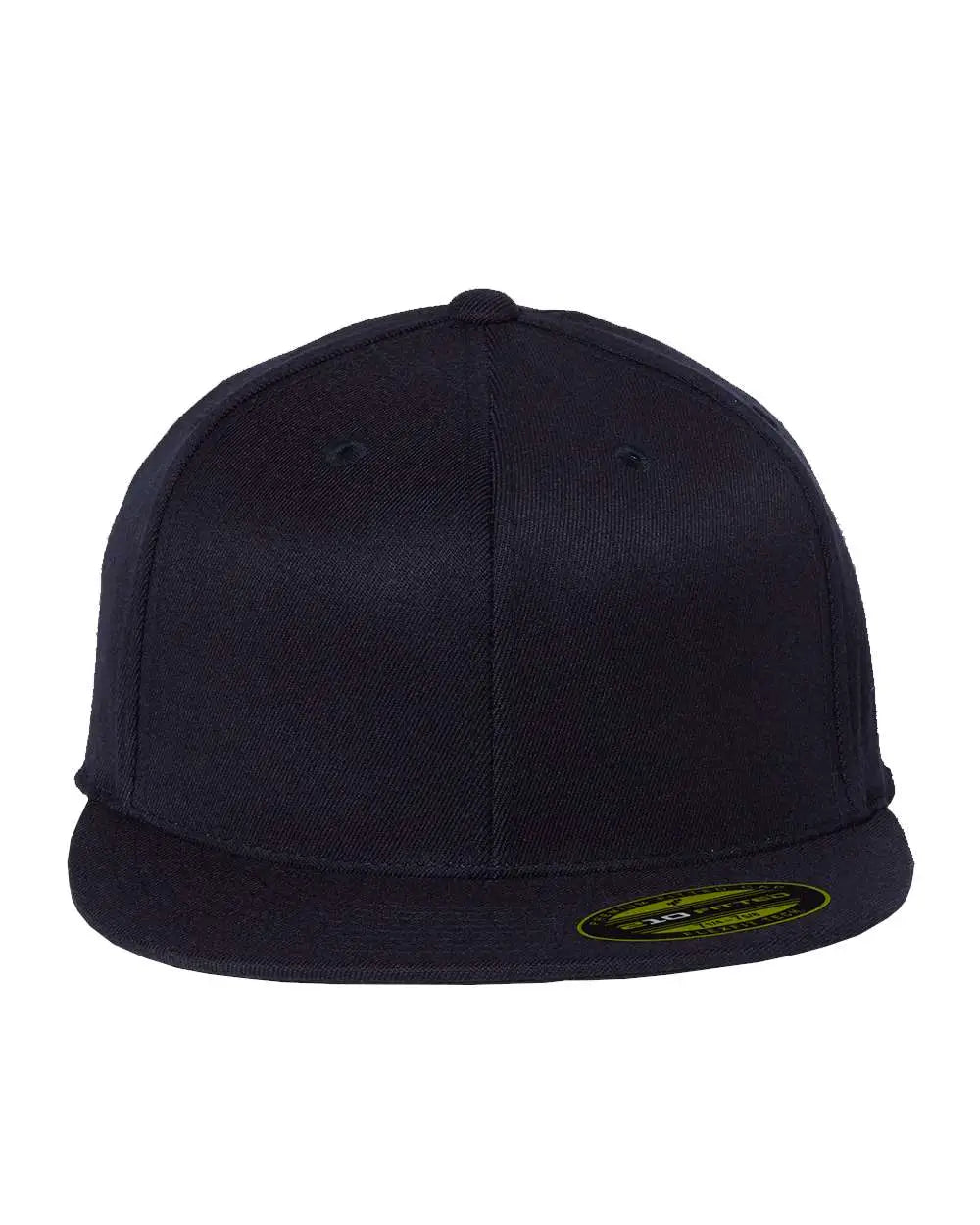 Flexfit 6210FF 210® Flat Bill Cap - Dark Navy - Navy / S/M