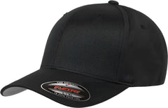 Flexfit 6277 Twill Cap - Black - Black / 6 3/4’’ - 7 1/4’’