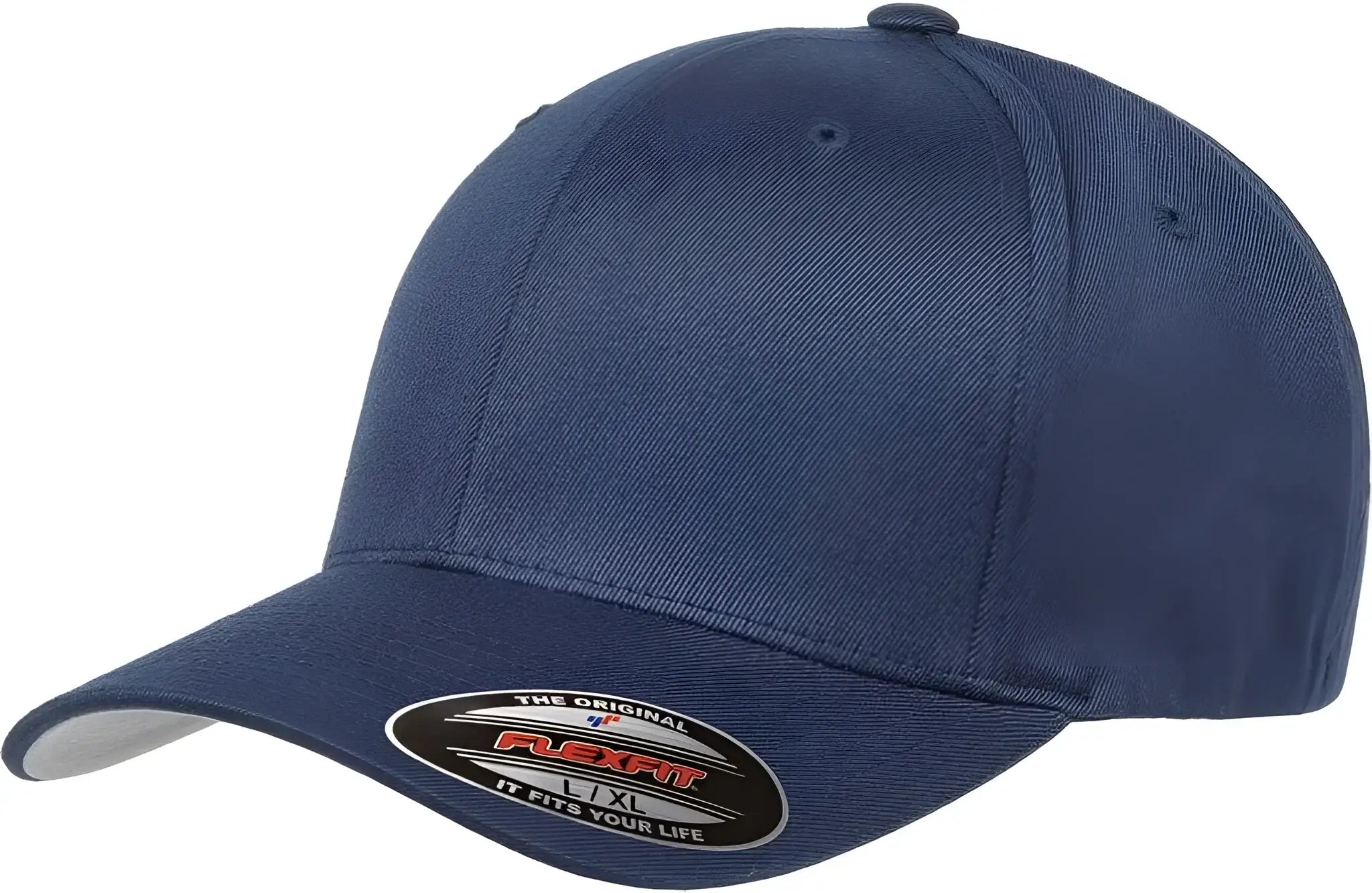 Flexfit 6277 Twill Cap - Navy - Navy / 6 3/4’’ - 7 1/4’’