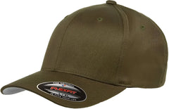 Flexfit 6277 Twill Cap - Olive - Olive / 6 3/4’’ - 7 1/4’’