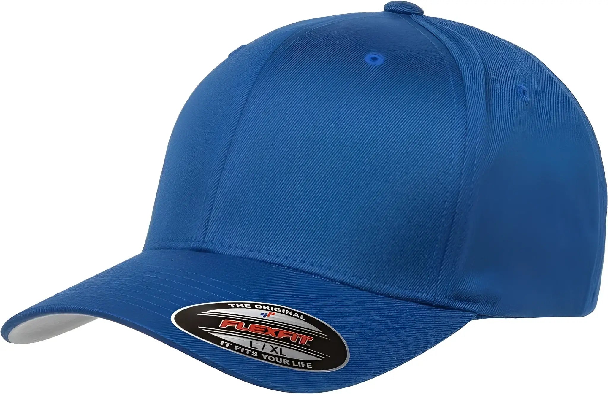 Flexfit 6277 Twill Cap - Royal Blue - Royal / 6 3/4’’ - 7 1/4’’