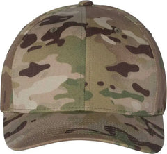 Flexfit 6277MC MultiCam Twill Cap - Multicam Green