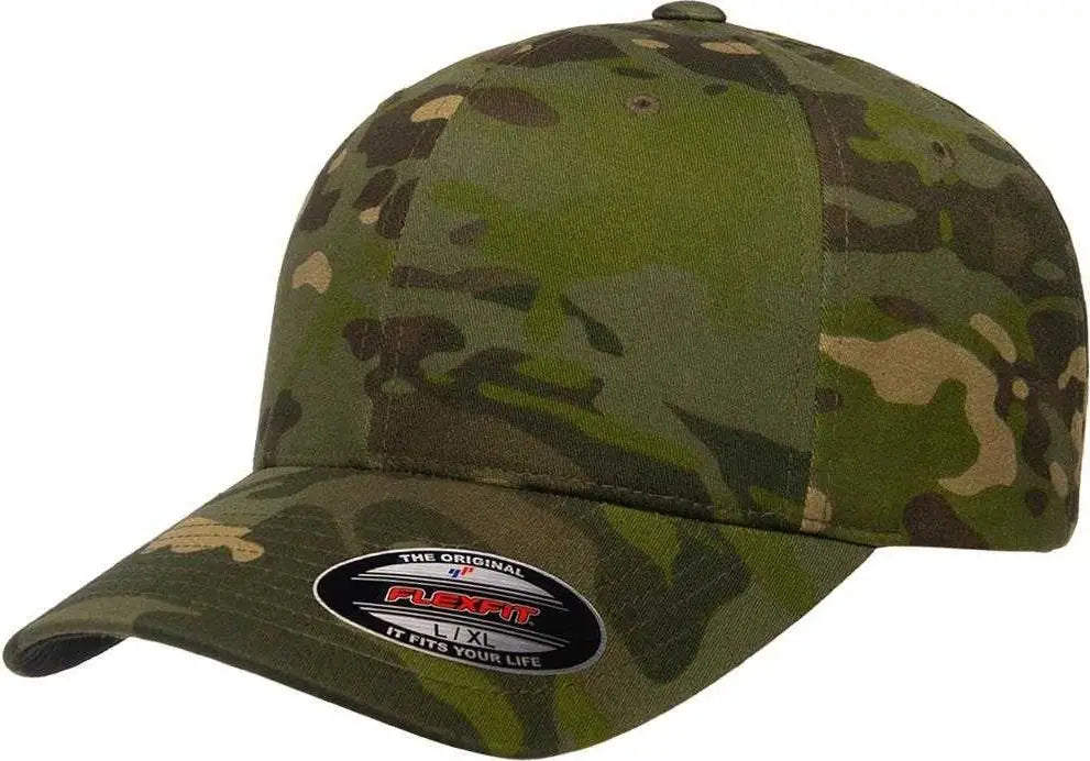 Flexfit 6277MC MultiCam Twill Cap - Multicam Tropic - Multi-Colored / 6 3/4’’ - 7 1/4’’