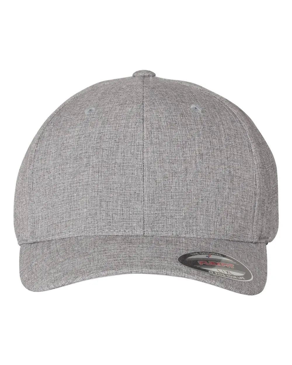 Flexfit 6350 Heatherlight™ Mélange Cap - Grey - Gray / S/M
