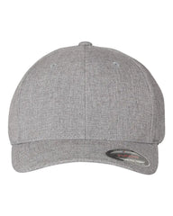 Flexfit 6350 Heatherlight™ Mélange Cap - Grey - Gray / S/M