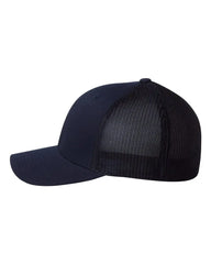 Flexfit 6511 Trucker Cap - Dark Navy - Navy / One Size Fits Most
